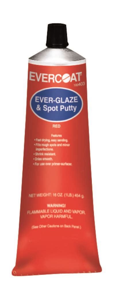 Evercoat 403 Ever Glaze And Spot Putty Red 16oz