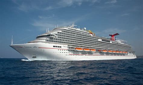 Carnival Cruise Ships By Size With Comparison Chart With Photos
