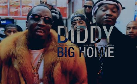 Diddy Big Homie Ft Rick Ross And French Montana Behind The Scenes