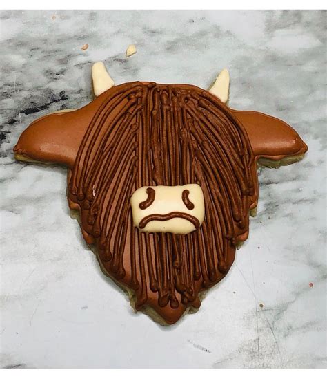 Highland Cow Cookie Cutter Cow Cookie Cutter Cute Cow Etsy