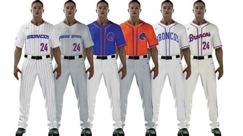 Custom sublimation baseball uniforms & jerseys. Take a first look at Boise State's baseball uniforms ...