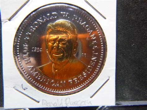 Ronald W Reagan 40th American President 1984 Aa Double Eagle Medal