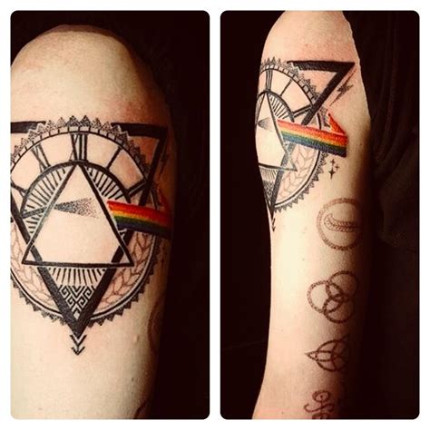 Pink Floyd Tattoo By Jenna Chasinghawk At Pins And Needles Newcastle Upon Tyne Uk Tattoos