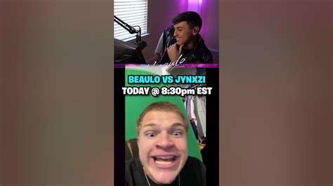 Beaulo Vs Jynxzi Tonight 830pm Est 🔥 Beaulovsjynxzi Beaulo