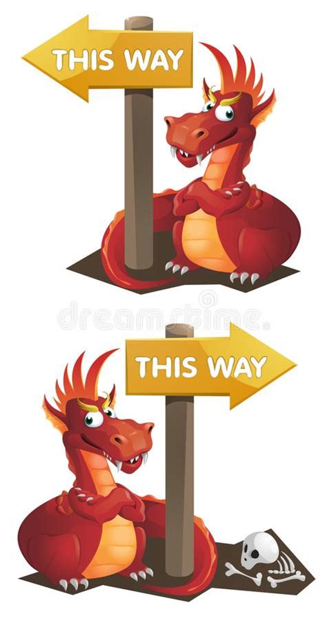 This Way Signpost Stock Vector Illustration Of Outdoor 84403713