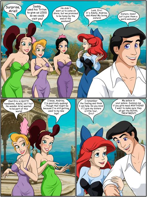 Ariel And Her Babes By EnchantedHentai