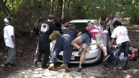 Car Zombie Attack - YouTube