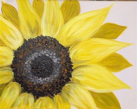 How To Paint A Sunflower Step By Step Painting Tutorial Sunflower