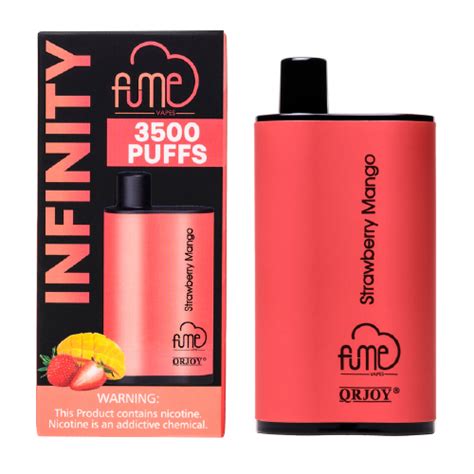 Fume Infinity Strawberry Mango 3500 Puffs Disposable Vape Ej Store