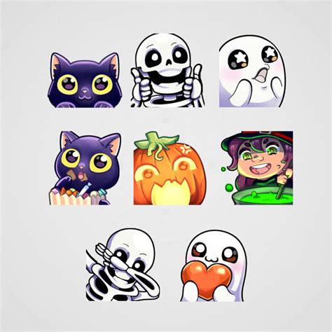 Halloween Animated Twitch Emotes Halloweenhorrorscary Emotes