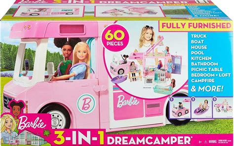 Barbie 3 Σε 1 Dreamcamper Τροχόσπιτο Bimbo