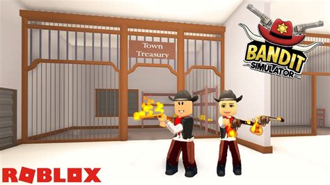 Sheriff Stop The Bandits Roblox Bandit Simulator Youtube