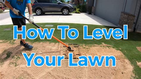 How To Level Your Lawn From Start To Finish Fix Your Bumpy Lawn Today