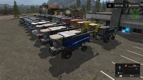 Fs17 Combine And Cutter Pack By Stevie • Farming Simulator 19 17 22