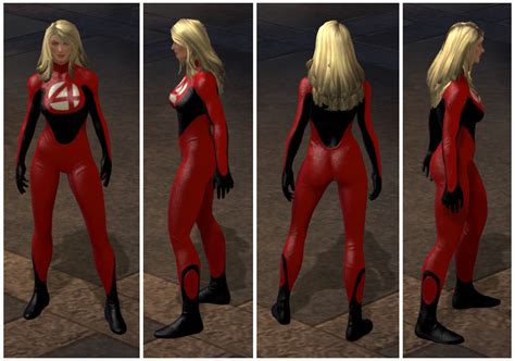 Invisible Woman Marvel Heroes Complete Costume List