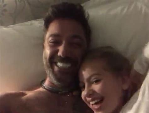 Gino Dacampo Hits Back At Trolls Who Branded Him Weird For Cuddling His Daughter Mia In Bed