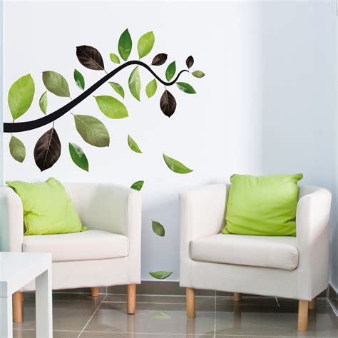 2021 Best Of Flowing Leaves Wall Decor
