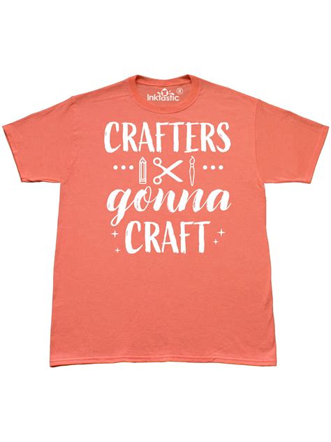Inktastic Crafters Gonna Craft In White T Shirt