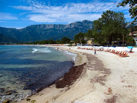Golden Beach Thassos Greece As Can Be Seen The Credit Flickr