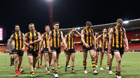 A number of past hawthorn citz players consisting of ed sill, rod lord, jamie law, bob lovich, steve timewell and glen stallworthy started the hawthorn amateurs with one team. AFL 2020: Hawthorn coach Alastair Clarkson under pump ...