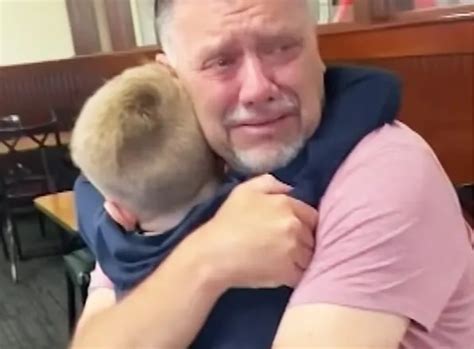 When His Young Grandson Flies 800 Miles To Surprise Him Grandpa Sobs