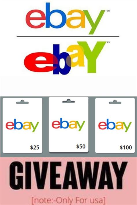 Unlimited Free Ebay Gift Card Code Giveaway No Human Survey In Ebay Gift