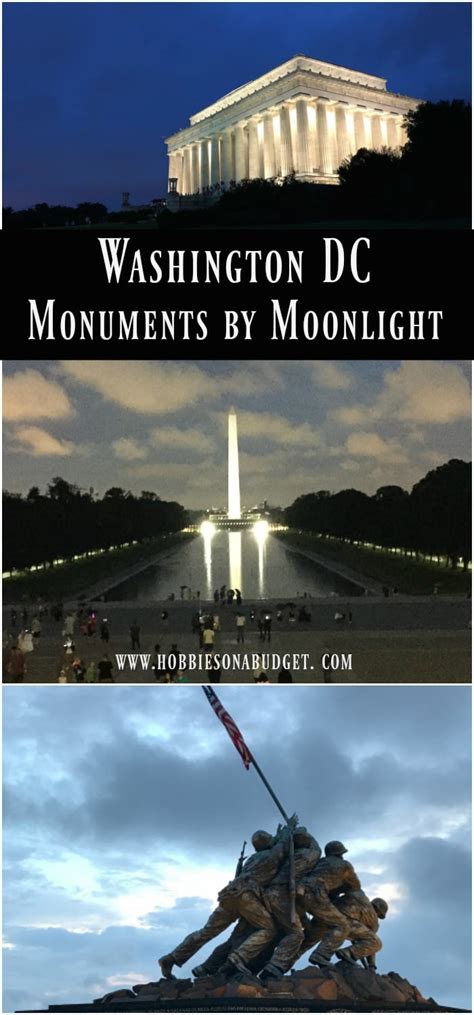 Washington Dc Monuments By Moonlight Tour Hobbies On A