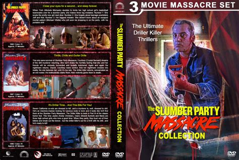 slumber party massacre collection r1 custom dvd cover dvdcover
