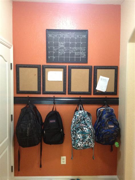 Pin By Desseri Goldman On Hallway Ideas Backpack Storage