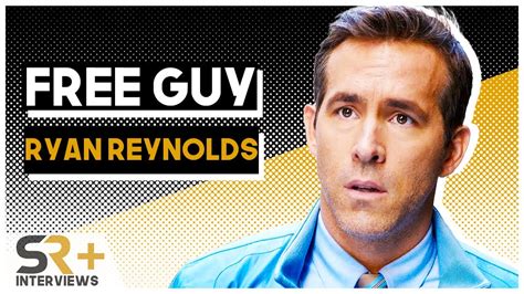 Ryan Reynolds Interview Free Guy Youtube