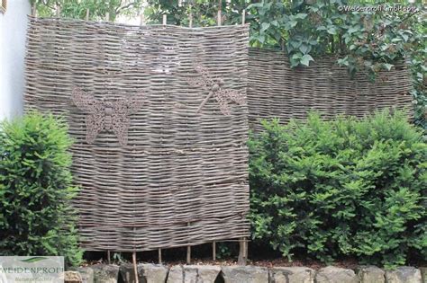 Für den bau ihres gartenzauns. Bildergarlerie Serie BALDO - Weidenzäune ohne Rahmen ...