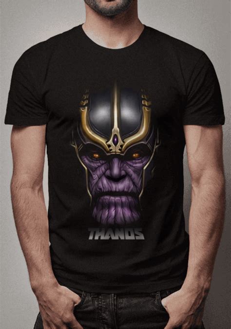 Thanos Camisetas Diferentes Camisetas E Camisetas Criativas
