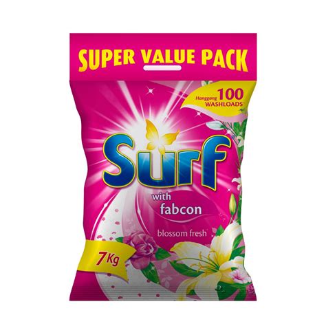 Surf Blossom Fresh Laundry Powder Detergent 7kg Pouch