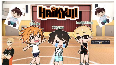 Haikyuu Gacha Club Bruv Youtube