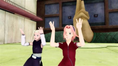 Mmd Naruto Pre Sakura Haruno And Ino Yamanakacaramell Dance Youtube