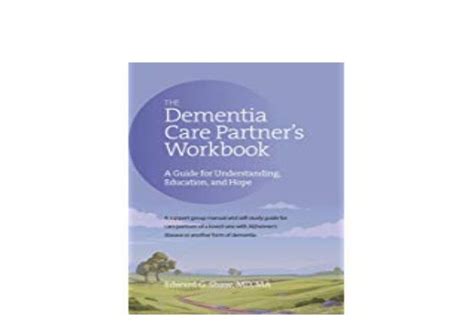 E Bookaudiobook Library The Dementia Care Partners Workbook A Guide