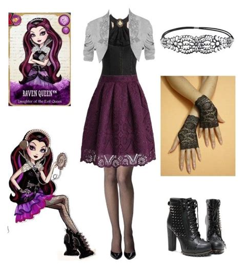 Raven Queen Cosplay Ever After High Cosplay Outfits Princess