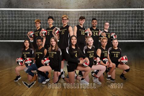 Coed Volleyball 2019 Poolesville High School Booster Club