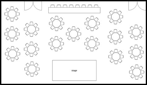 Event Hall Seating Plan Visual Paradigm User Contributed Diagrams