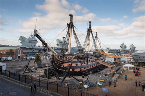 Hms Victory Was Launched On This Day In 1765 4096x2731 Rhmsvictory