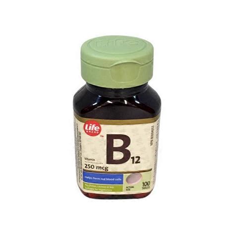 Vitamin b1, b6 & b12 available brands. Life Brand 250mcg Vitamin B12 Tablets (100 ct) - Instacart