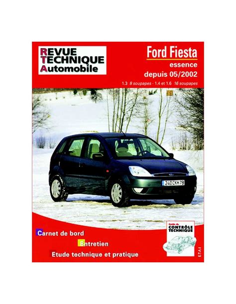 Revue Technique Ford Fiesta Essence Rta 671 9782726867112