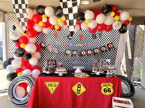 The Easiest Race Car Party Birthday Party Theme Craft And Sparkle