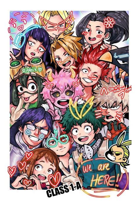 720p Free Download Class 1a Bnha Cute Anime Mha Hd Phone