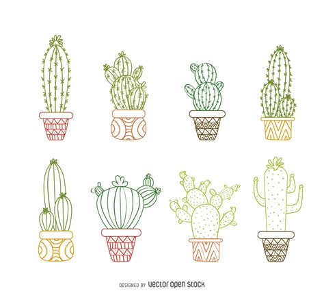 Dibujar Un Cactus Easy Drawings Dibujos Faciles Dessi