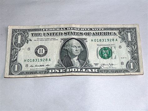 2013 1 Dollar Bill Us Bank Note Date Year Birthday 0183 1928 Fancy