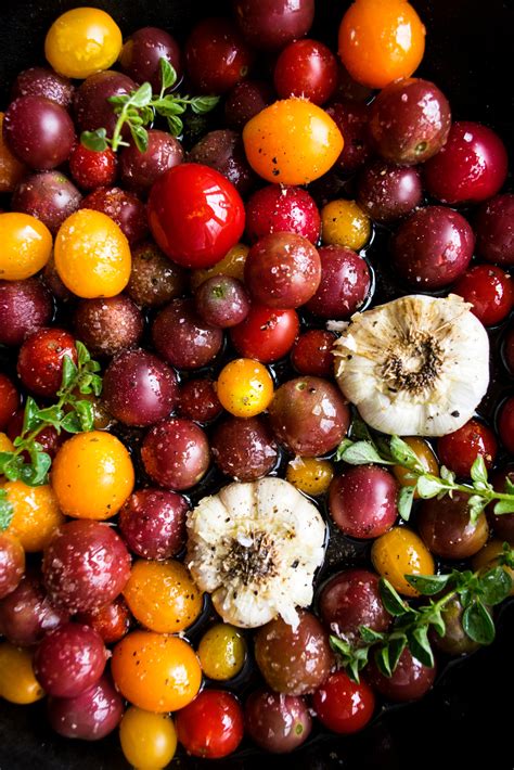 How To Roast Cherry Tomatoes With Garlic And Herbs The Original Dish