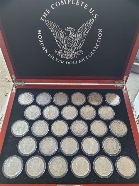 Complete Morgan Silver Dollar Set 1878 1921 13 Extras 41 Coins