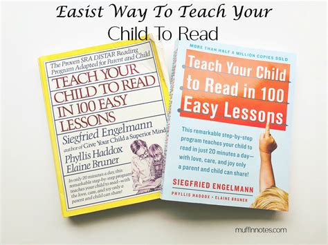 The Easiest Way To Teach Your Child To Read Ruth Han