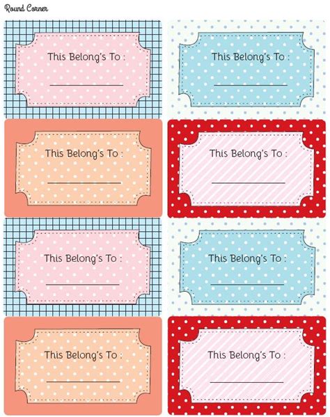 Free Printable Labels For Your Books Bookplate Labels And Book Label